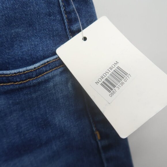 Veronica Beard Beverly High Rise Skinny Flare Jeans Enough Said Size 30 NWT - Picture 9 of 16